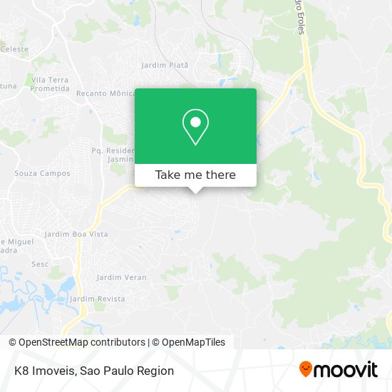 K8 Imoveis map