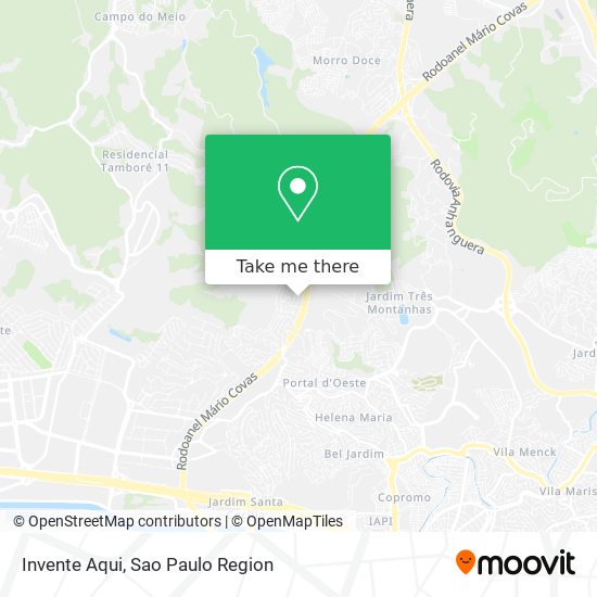 Invente Aqui map