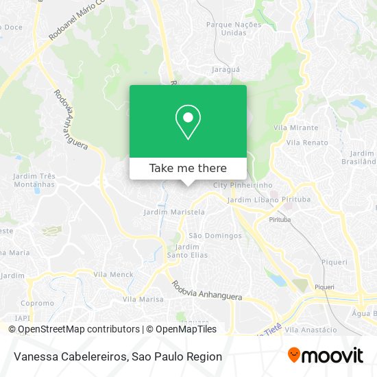 Mapa Vanessa Cabelereiros