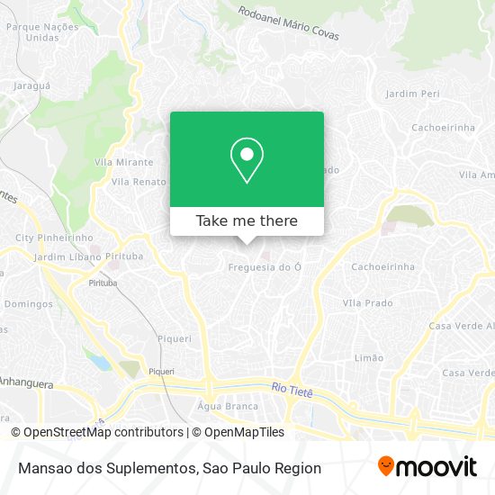 Mansao dos Suplementos map