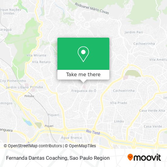 Fernanda Dantas Coaching map