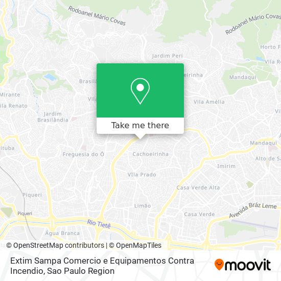 Extim Sampa Comercio e Equipamentos Contra Incendio map