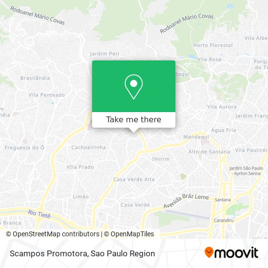 Mapa Scampos Promotora