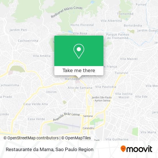 Restaurante da Mama map