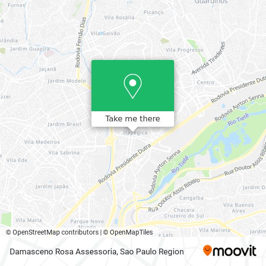 Damasceno Rosa Assessoria map