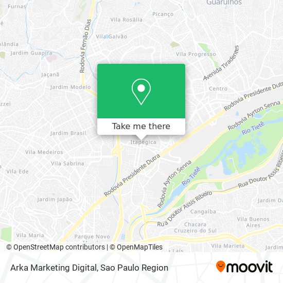 Arka Marketing Digital map