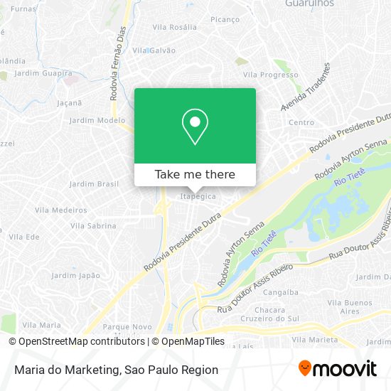 Maria do Marketing map