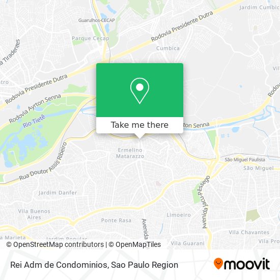 Rei Adm de Condominios map