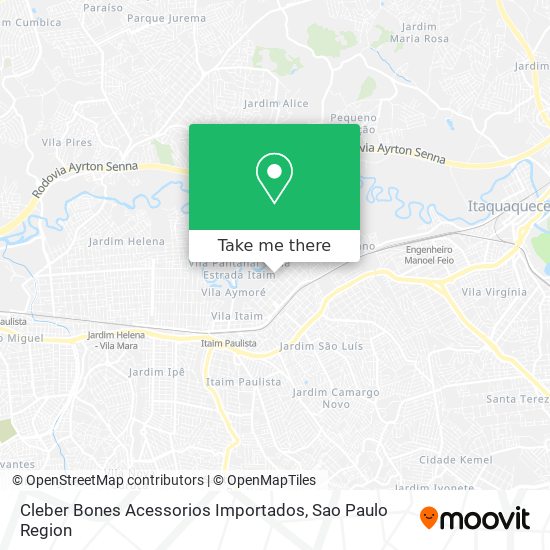 Cleber Bones Acessorios Importados map