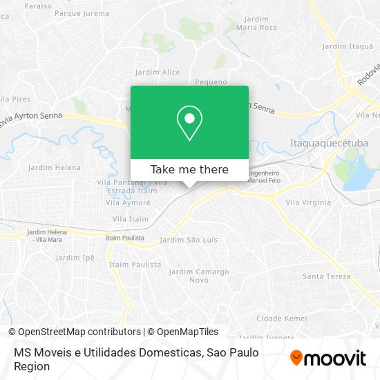 Mapa MS Moveis e Utilidades Domesticas