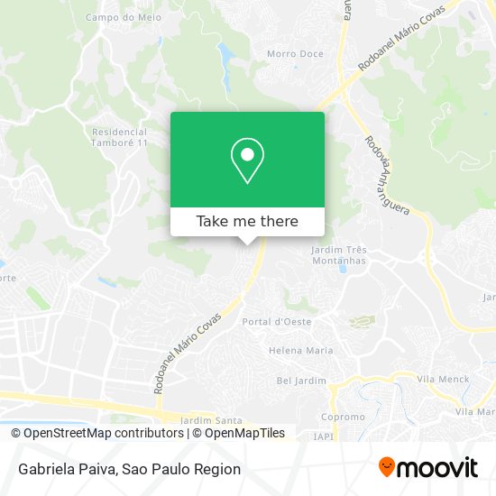 Mapa Gabriela Paiva