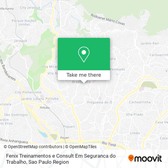 Fenix Treinamentos e Consult Em Seguranca do Trabalho map