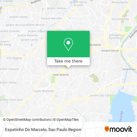 Mapa Espetinho Do Marcelo