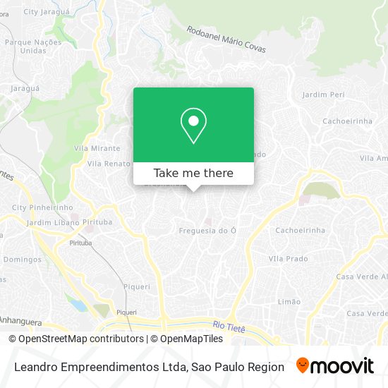 Leandro Empreendimentos Ltda map