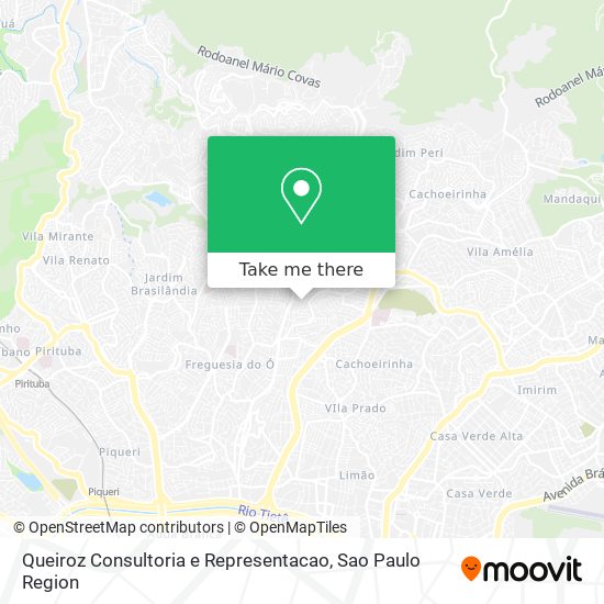Queiroz Consultoria e Representacao map