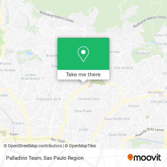 Palladino Team map