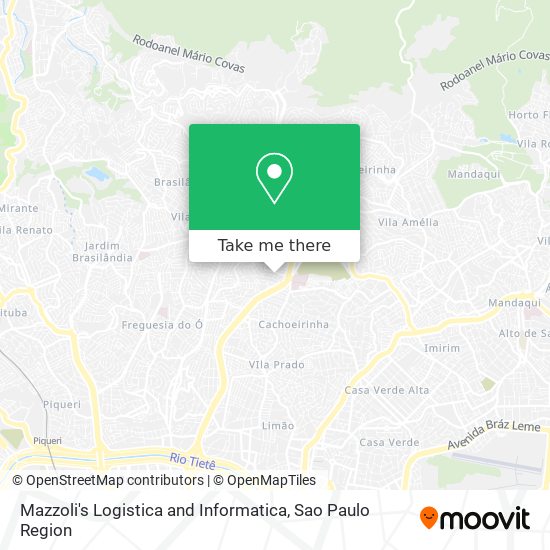 Mapa Mazzoli's Logistica and Informatica