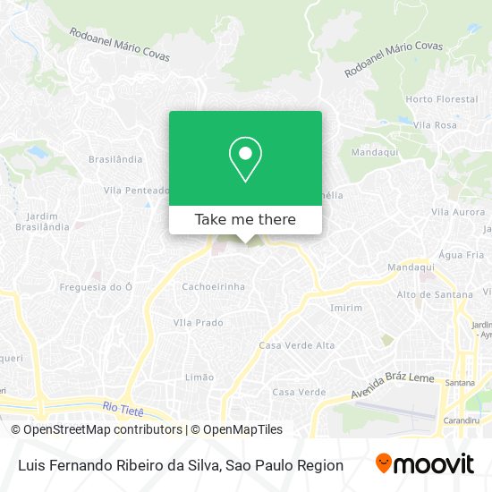 Luis Fernando Ribeiro da Silva map