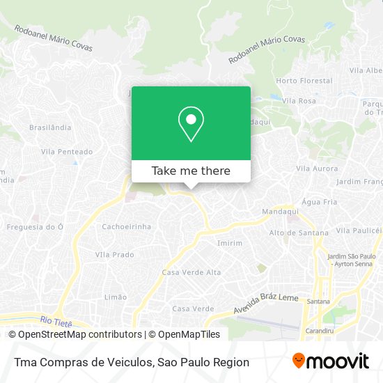 Tma Compras de Veiculos map