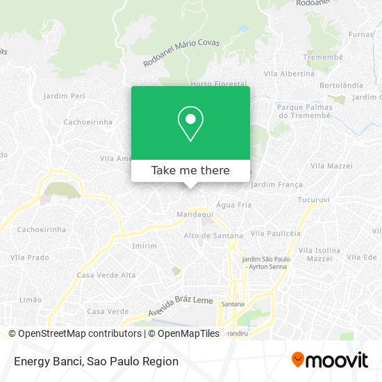 Energy Banci map