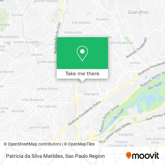 Mapa Patricia da Silva Matildes