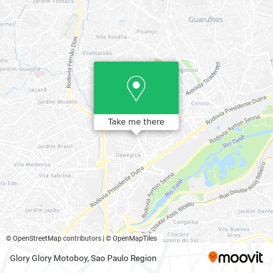 Glory Glory Motoboy map