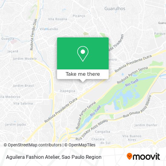 Aguilera Fashion Atelier map