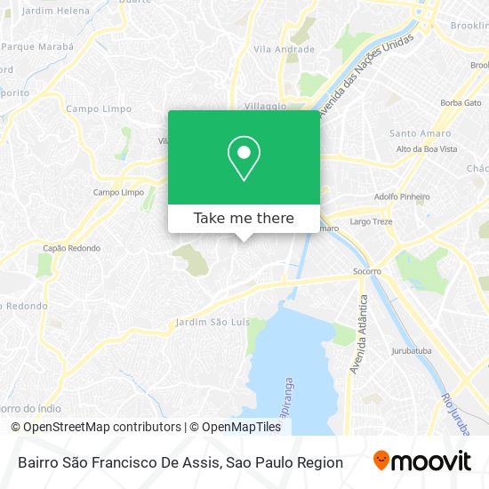 Bairro São Francisco De Assis map