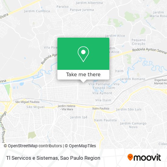 Tl Servicos e Sistemas map