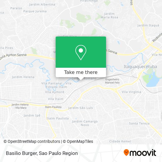 Basilio Burger map