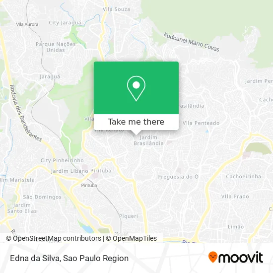 Edna da Silva map