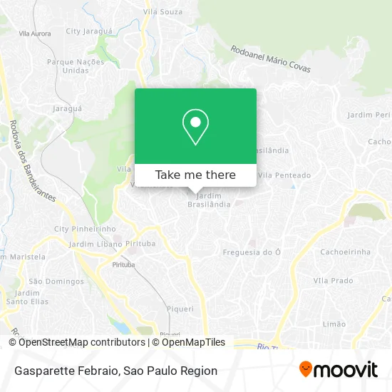 Gasparette Febraio map
