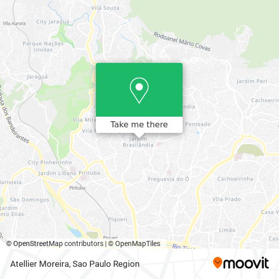 Mapa Atellier Moreira