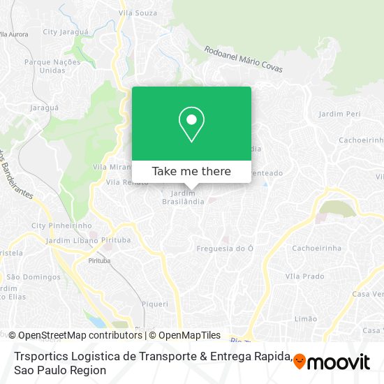 Trsportics Logistica de Transporte & Entrega Rapida map