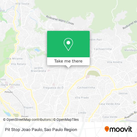 Pit Stop Joao Paulo map