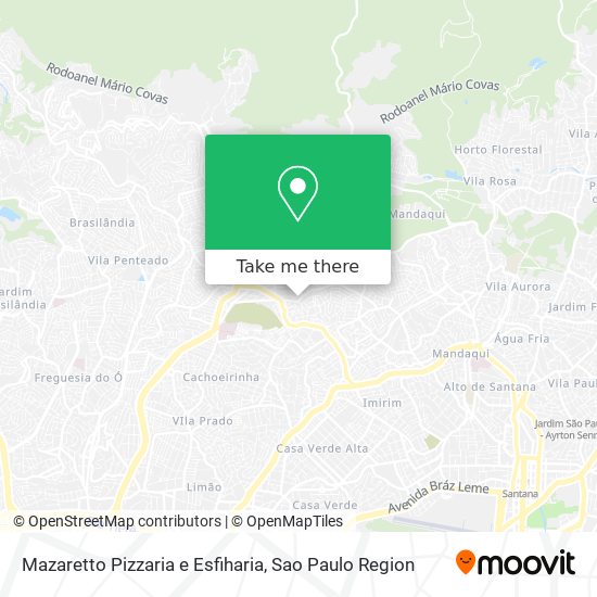 Mazaretto Pizzaria e Esfiharia map