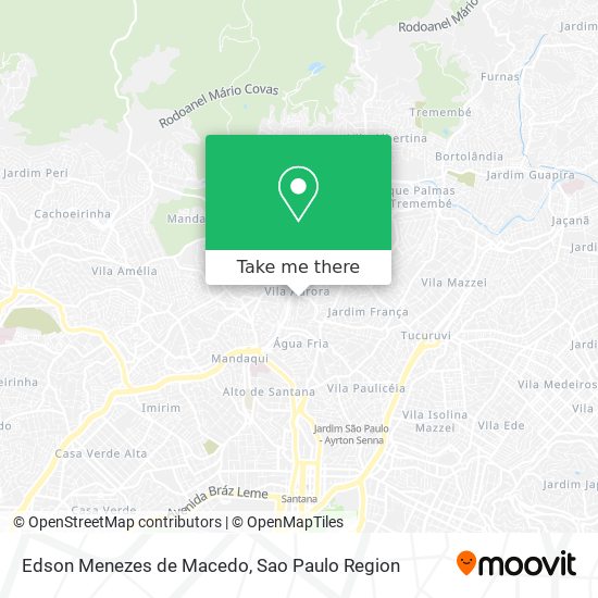 Mapa Edson Menezes de Macedo