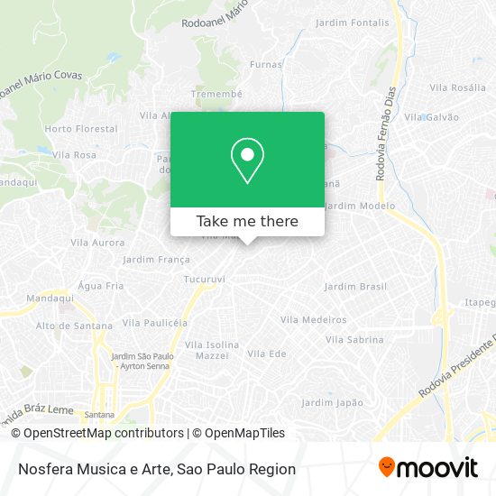 Nosfera Musica e Arte map