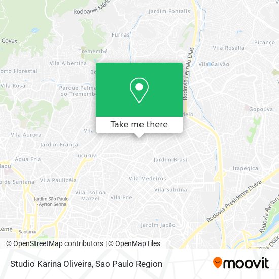 Studio Karina Oliveira map