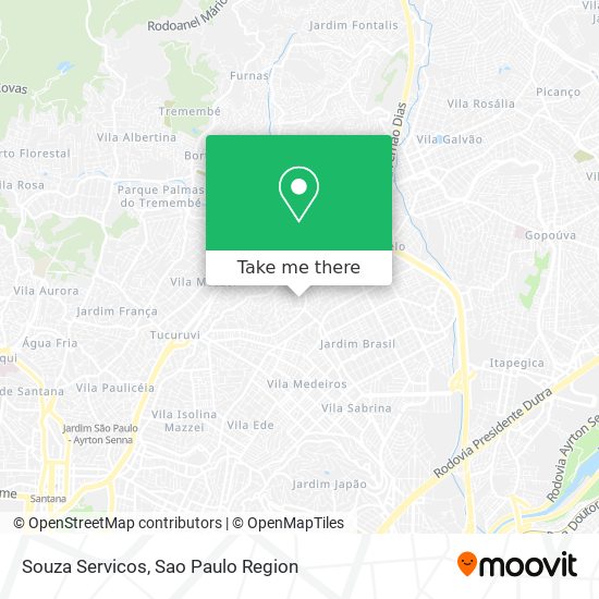 Mapa Souza Servicos