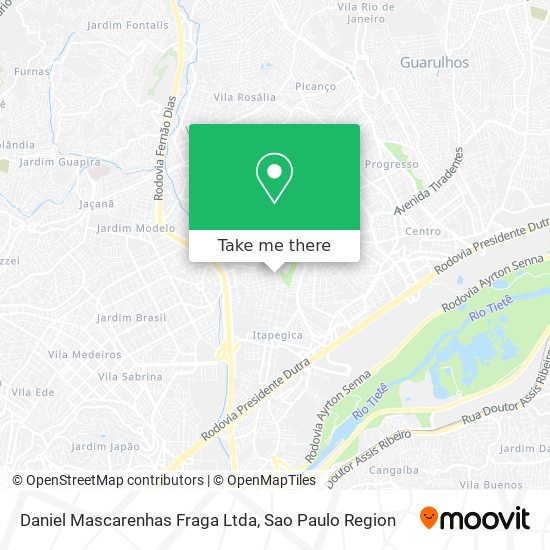 Daniel Mascarenhas Fraga Ltda map