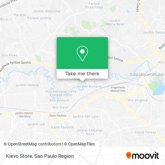 Kievo Store map