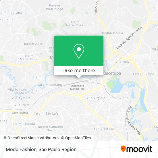 Moda Fashion map