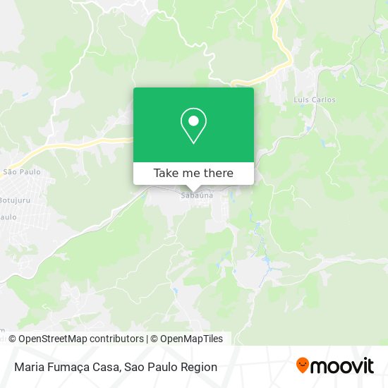 Maria Fumaça Casa map