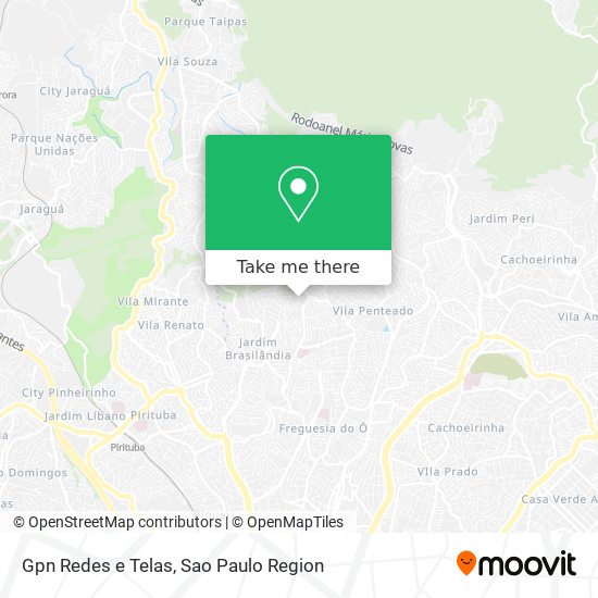 Mapa Gpn Redes e Telas