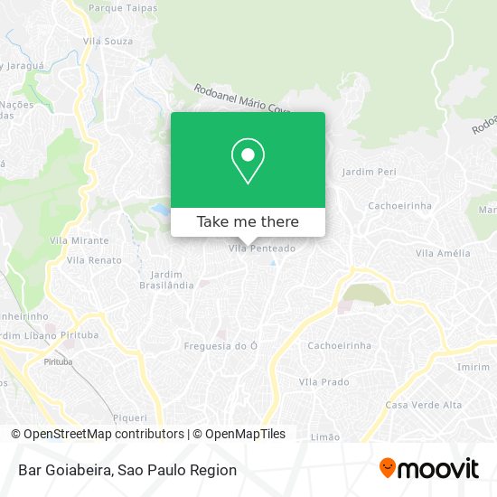 Bar Goiabeira map