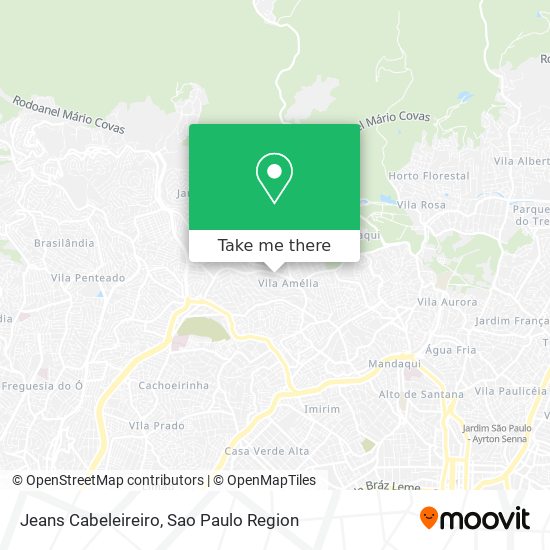 Mapa Jeans Cabeleireiro