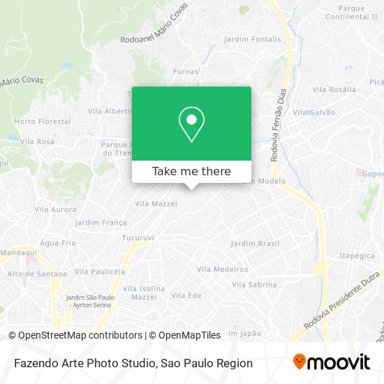 Fazendo Arte Photo Studio map