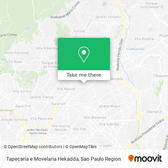 Tapecaria e Movelaria Hekadda map