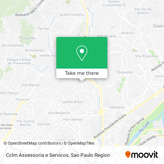 Mapa Cclm Assessoria e Servicos